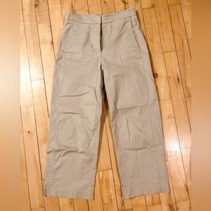 *SOLD* Babaton wide leg khaki trousers